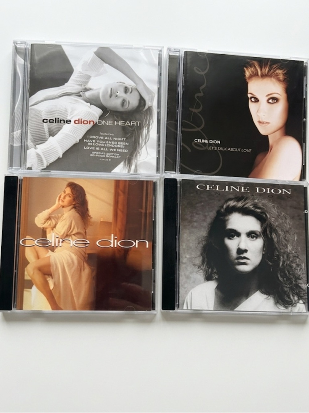 Celine Dion CD Lot